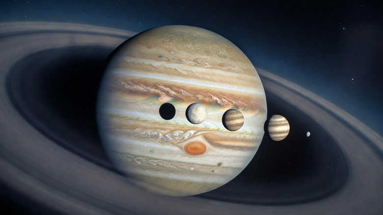 Астрономы пересмотрели сценарий формирования галилеевых спутников Юпитера и объяснили отсутствие Каллисто в резонансе Лапласа